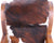 Hair-On Cowhide Wooden Handcrafted Rocking Chair