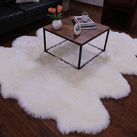 Thumbnail for 100% Natural New Zealand Sheepskin Ivory 6' 0