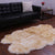100% Natural New Zealand Sheepskin Brown 4' 0" x 6' 0"