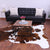 Tricolor Natural Cowhide Rug