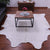 White Natural Cowhide Rug