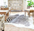 Zebra Animal Print Natural Cowhide Rug