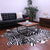Zebra Animal Print Natural Cowhide Rug