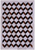 Brown & White Patchwork Black Natural Cowhide Rug - 3' 5" x 5' 0"