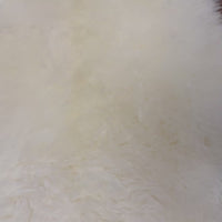 100% Natural New Zealand Sheepskin Ivory 2' 0" x 3' 0"