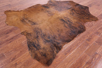 Thumbnail for Brindle Natural Cowhide Rug - Large 7'3