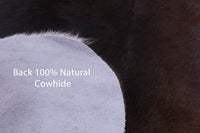 Thumbnail for Tricolor Natural Cowhide Rug - XLarge 7'2