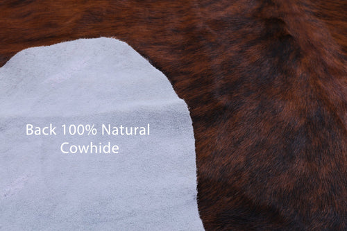 Brindle Natural Cowhide Rug - X-Large 7'3