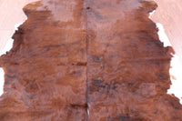 Thumbnail for Brown Natural Cowhide Rug - Large 6'7