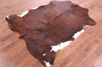 Thumbnail for Brown Natural Cowhide Rug - Large 6'7