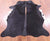 Black Natural Cowhide Rug - Large 7'2"H x 4'9"W