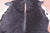 Black Natural Cowhide Rug - Large 7'2"H x 4'9"W