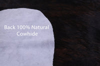 Thumbnail for Tricolor Natural Cowhide Rug - XLarge 7'1