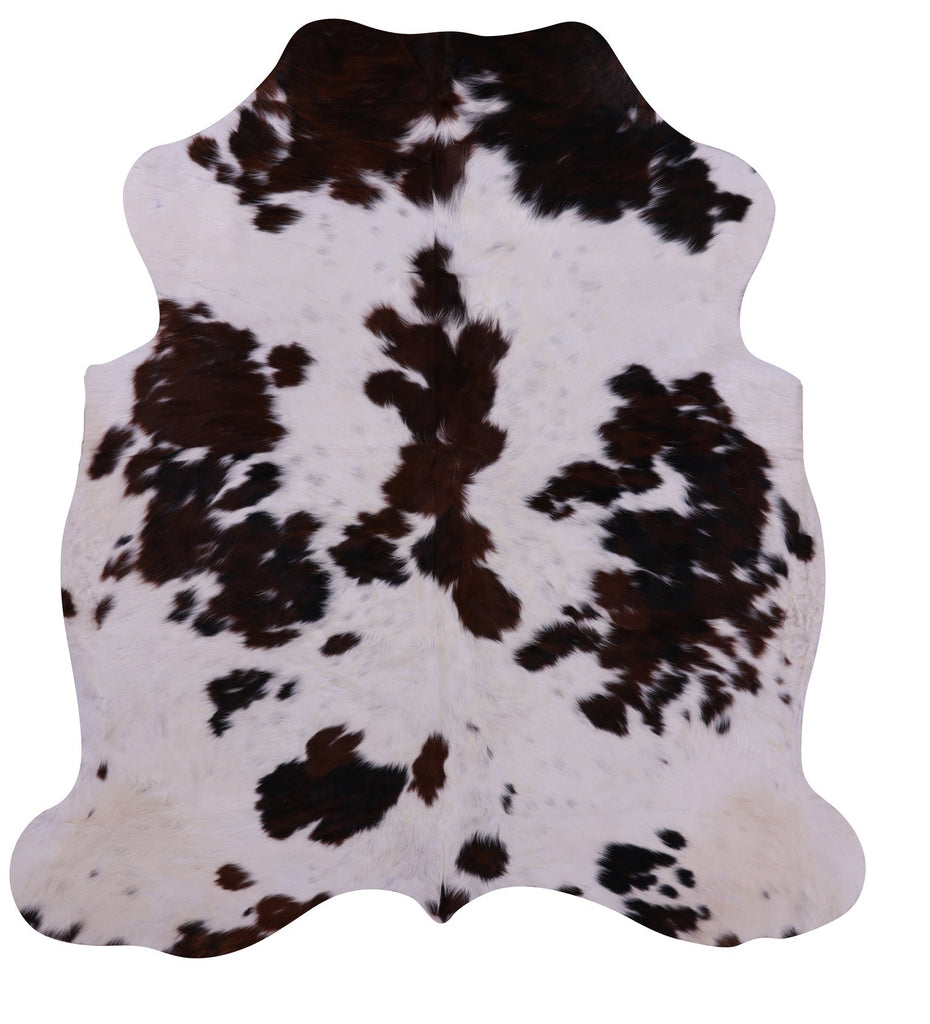 Tricolor Natural Cowhide Rug - X-Large 7'0"H x 6'4"W
