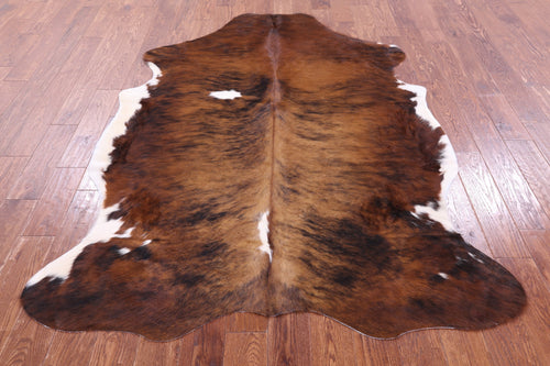 Brindle Natural Cowhide Rug - X-Large 7'1