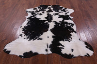 Thumbnail for Black & White Natural Cowhide Rug - Large 6'9