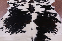 Thumbnail for Black & White Natural Cowhide Rug - Large 6'9