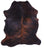 Brindle Brown Natural Cowhide Rug - X-Large 7'1"H x 6'9"W