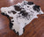 Tricolor Natural Cowhide Rug - Large 7'1"H x 6'2"W