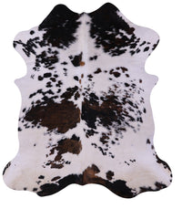 Thumbnail for Tricolor Natural Cowhide Rug - Large 7'1