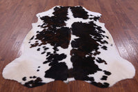 Thumbnail for Tricolor Natural Cowhide Rug - Large 6'8