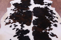 Thumbnail for Tricolor Natural Cowhide Rug - Large 6'8