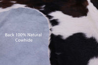 Thumbnail for Tricolor Natural Cowhide Rug - Large 6'8