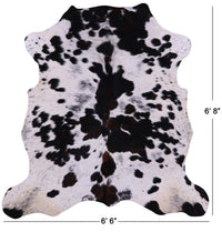 Thumbnail for Tricolor Natural Cowhide Rug - Large 6'8