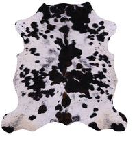 Thumbnail for Tricolor Natural Cowhide Rug - Large 6'8