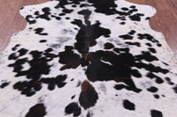 Thumbnail for Tricolor Natural Cowhide Rug - Large 6'8