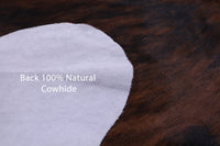 Thumbnail for Tricolor Natural Cowhide Rug - Large 6'8