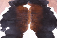 Thumbnail for Tricolor Natural Cowhide Rug - XLarge 7'3