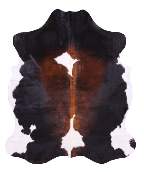 Tricolor Natural Cowhide Rug - X-Large 7'3