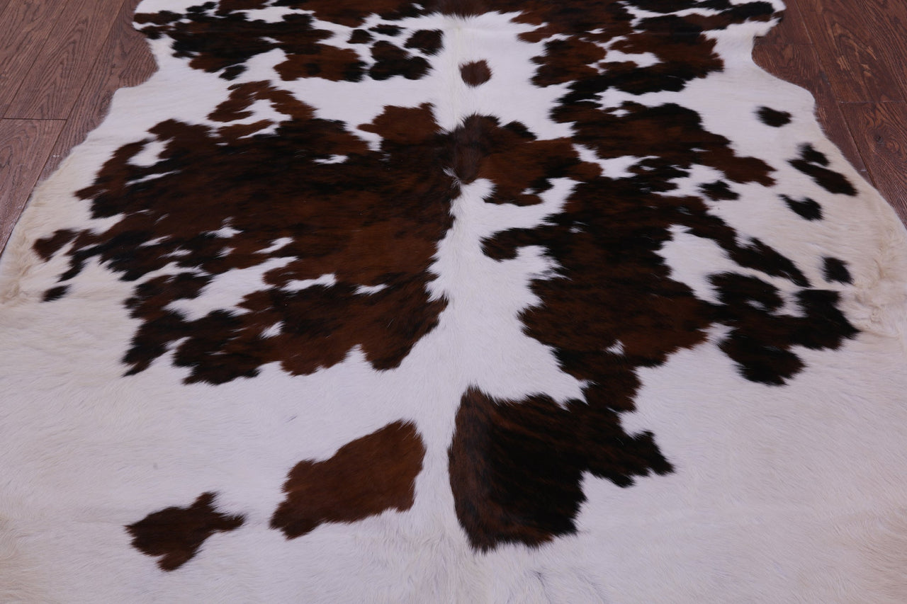 Salt & Pepper Natural Cowhide Rug - Large 6'10"H x 5'6"W