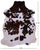 Salt & Pepper Natural Cowhide Rug - Large 6'10"H x 5'6"W