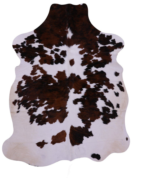 Salt & Pepper Natural Cowhide Rug - Large 6'10"H x 5'6"W