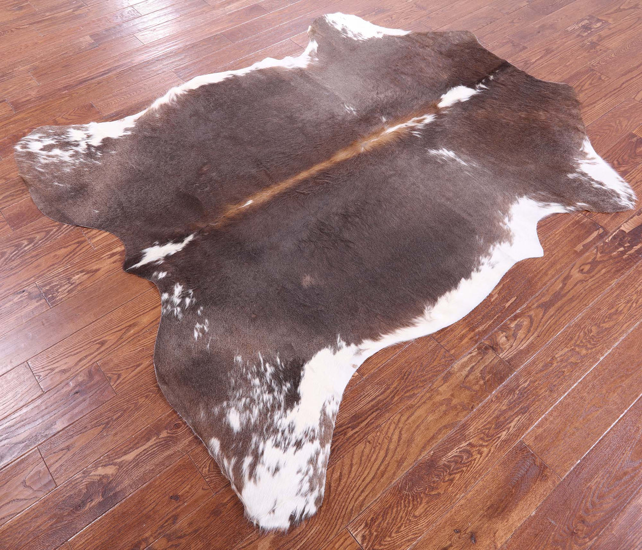 Brown Natural Cowhide Rug - Large 6'11"H x 6'0"W