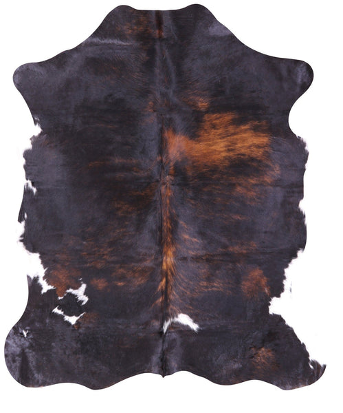 Brindle Natural Cowhide Rug - Large 6'10"H x 5'11"W