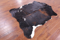 Thumbnail for Brindle Natural Cowhide Rug - Large 6'10