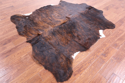Brindle Natural Cowhide Rug - Large 6'8