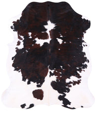 Thumbnail for Tricolor Natural Cowhide Rug - Large 6'5