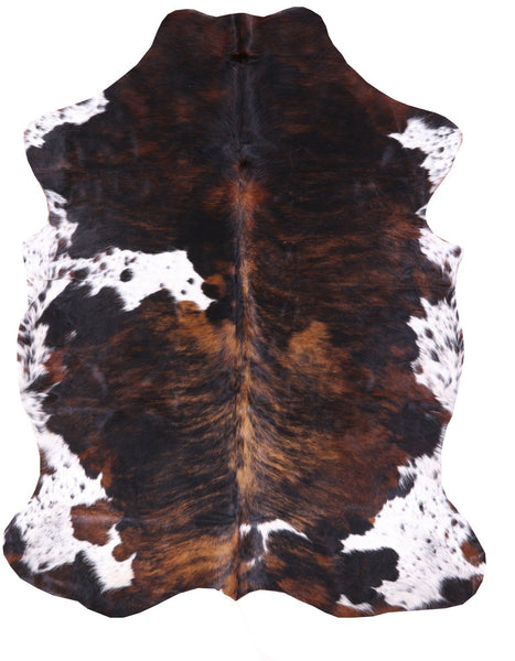 Brindle Natural Cowhide Rug - Large 7'3"H x 5'8"W