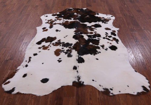 Tricolor Natural Cowhide Rug - Large 7'0