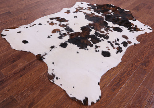 Tricolor Natural Cowhide Rug - Large 7'0