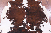 Thumbnail for Brindle Natural Cowhide Rug - Large 6'11