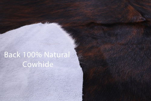 Brindle Natural Cowhide Rug - X-Large 7'0