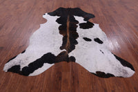 Thumbnail for Black & White Natural Cowhide Rug - Large 7'10