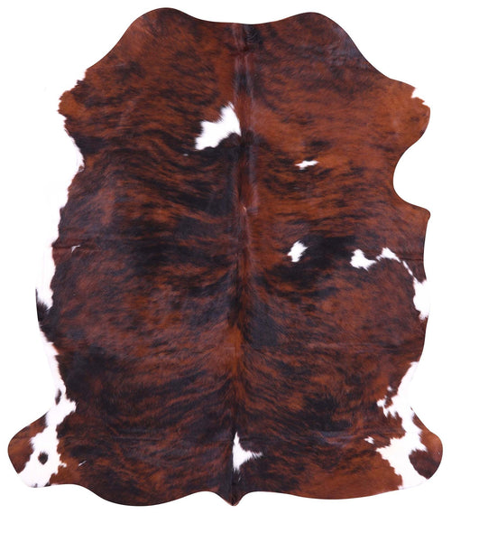 Brindle Natural Cowhide Rug - Large 6'10"H x 6'4"W