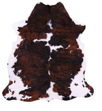 Thumbnail for Tricolor Natural Cowhide Rug - Large 6'9