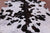 Salt & Pepper Natural Cowhide Rug - Large 6'6"H x 5'10"W
